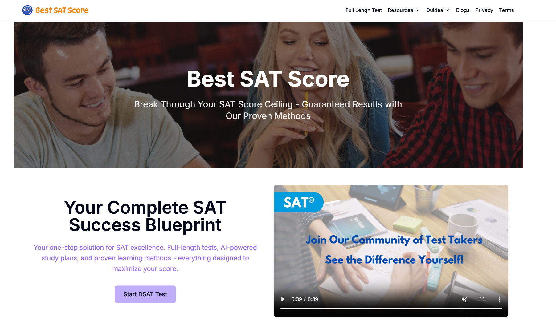 Revolutionize Your SAT Prep with AI-Driven Study Plans
