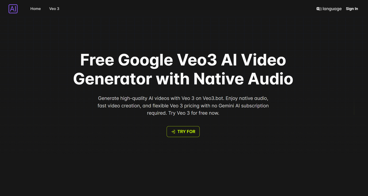 Free Google Veo 3 AI Video Generation with Native Audio