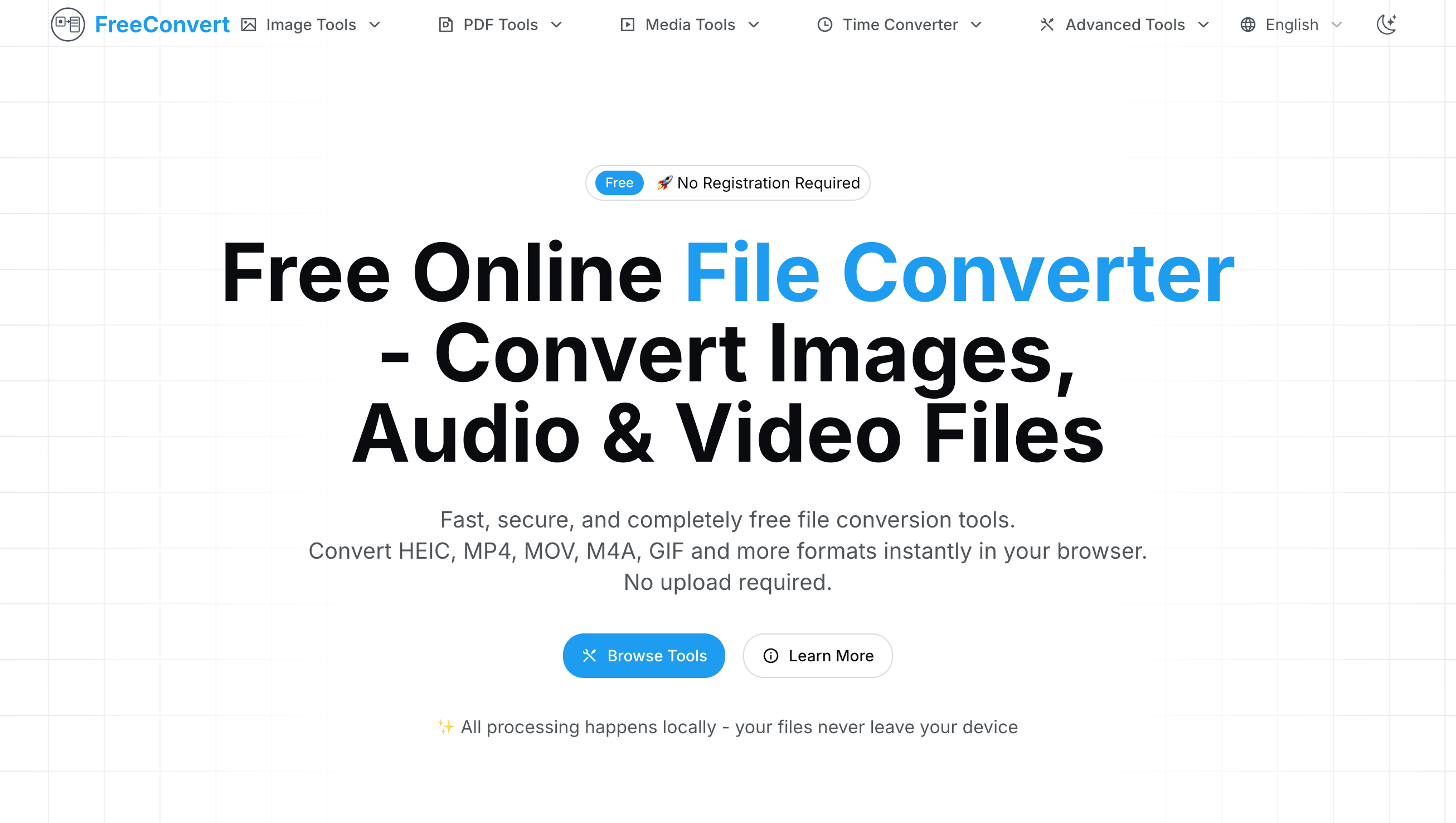 FreeConvert: Secure, Fast, and Free File Conversion