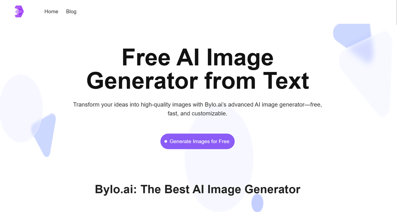 Bylo.ai: Free AI Image Generator