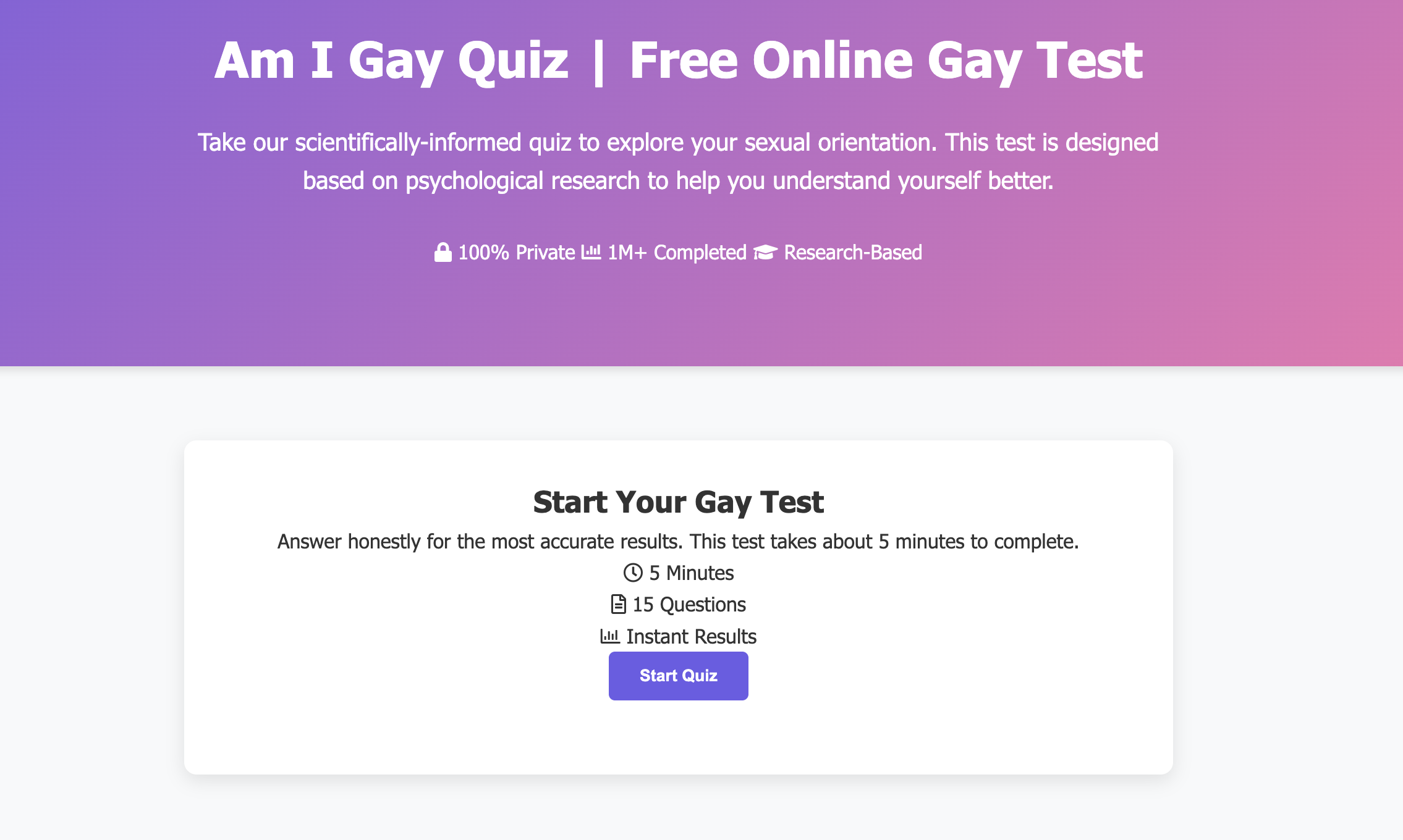 Discover Your True Self with GayTest.Love