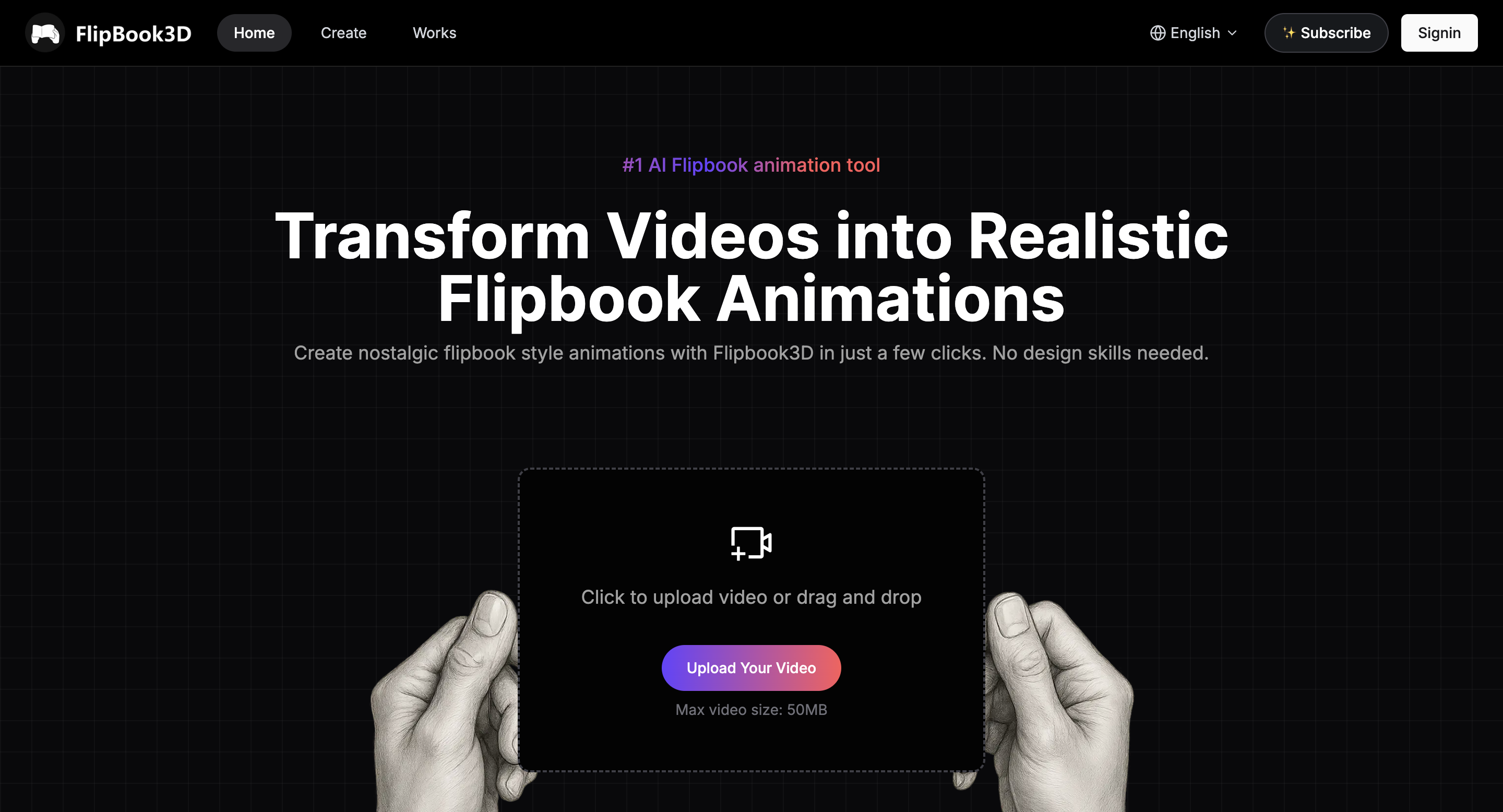 Transform Your Videos into Captivating Flipbook Animations with Flipbook3D