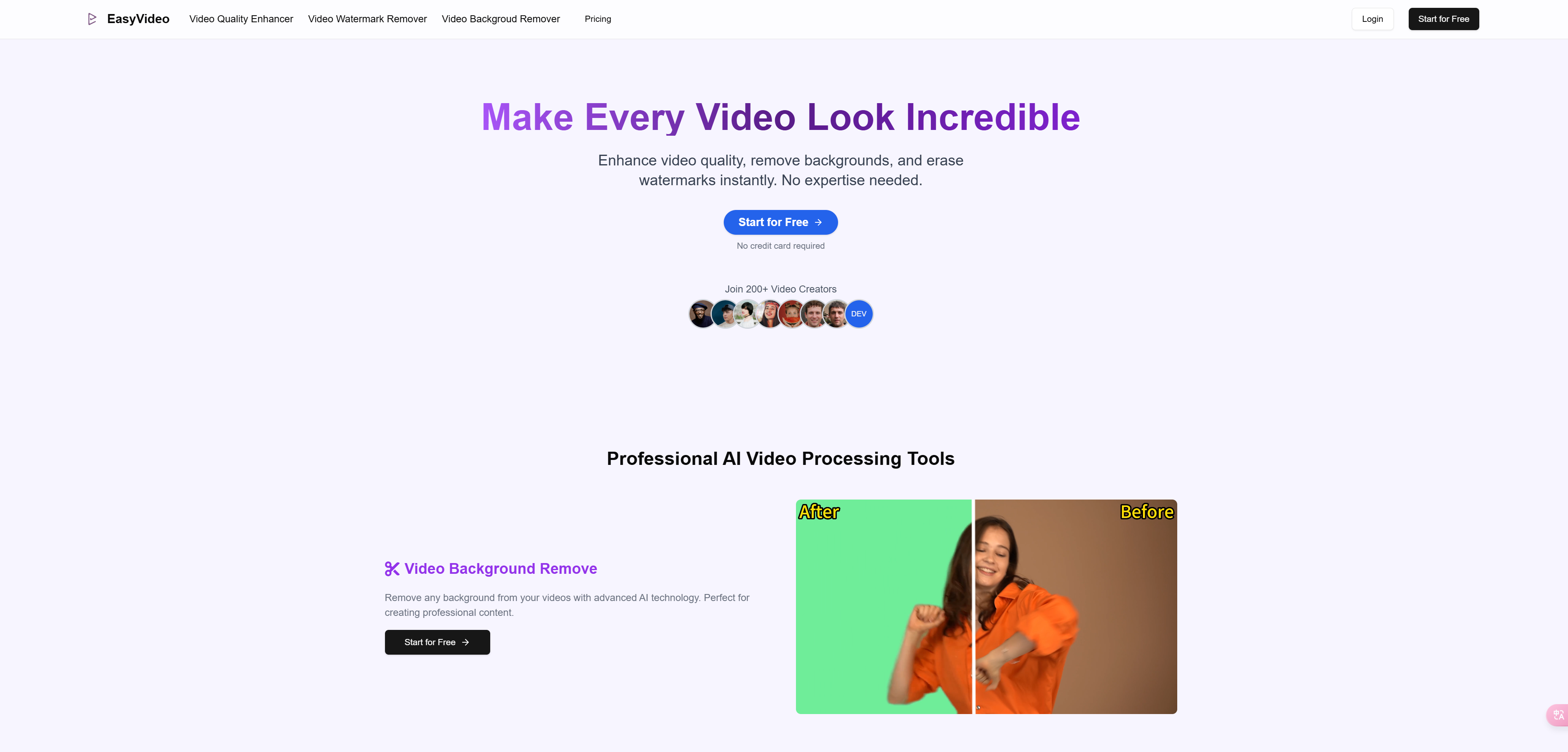 Professional Video Editing in Seconds with Easy Video