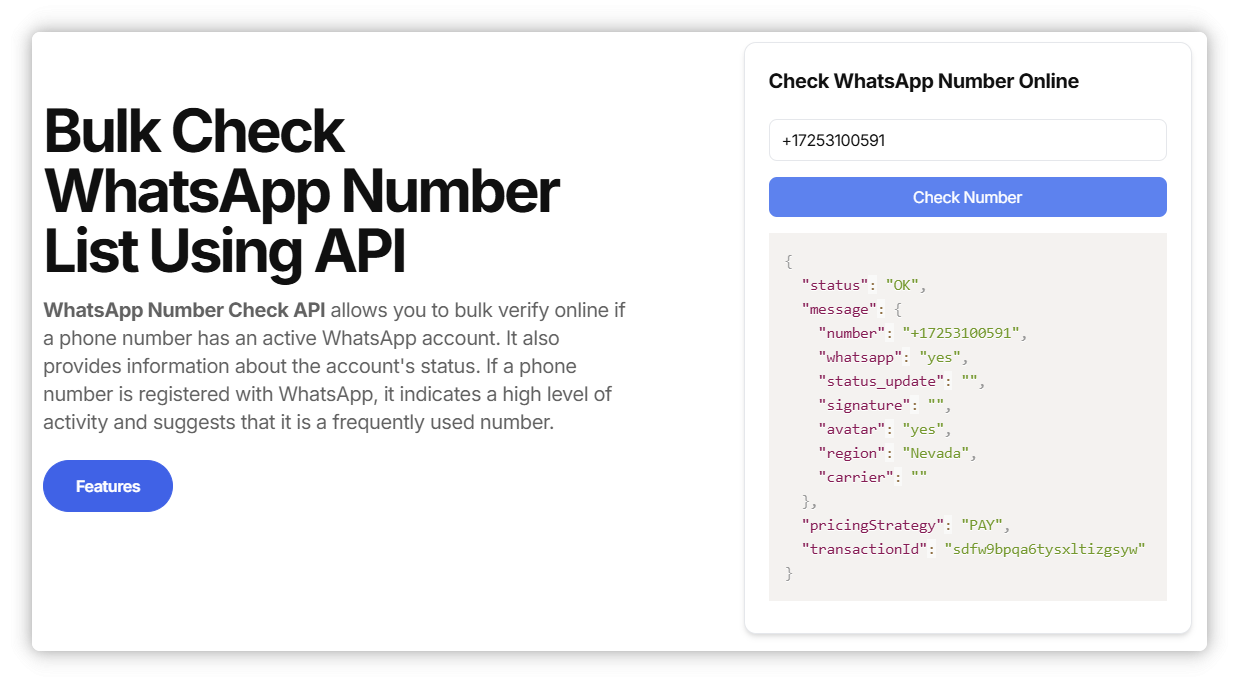 WhatsApp Number Checker: Check, Verify and Detect Numbers Easily