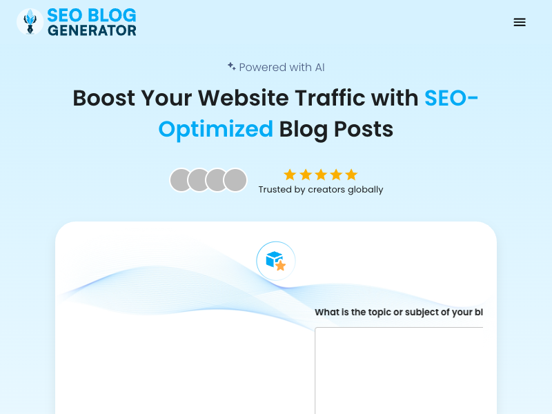 SEO Blog Generator