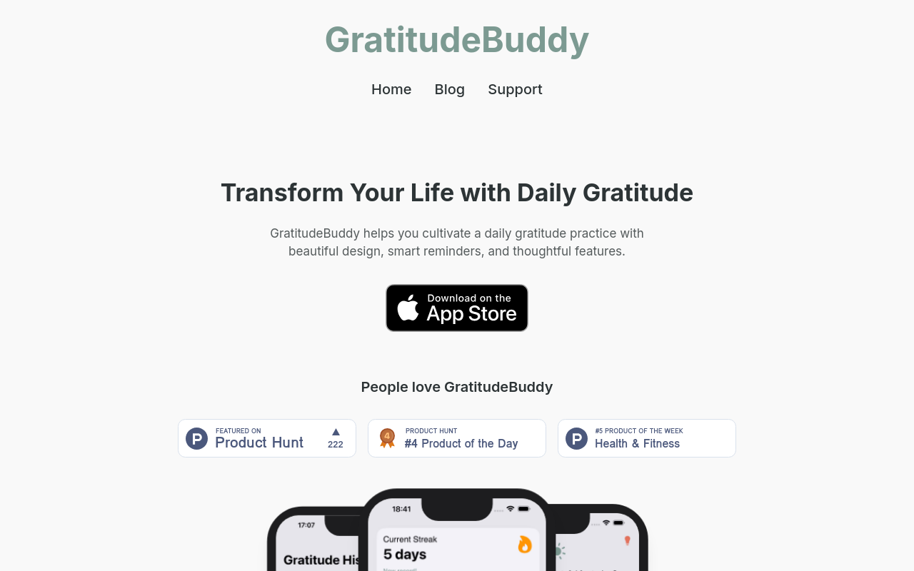 GratitudeBuddy